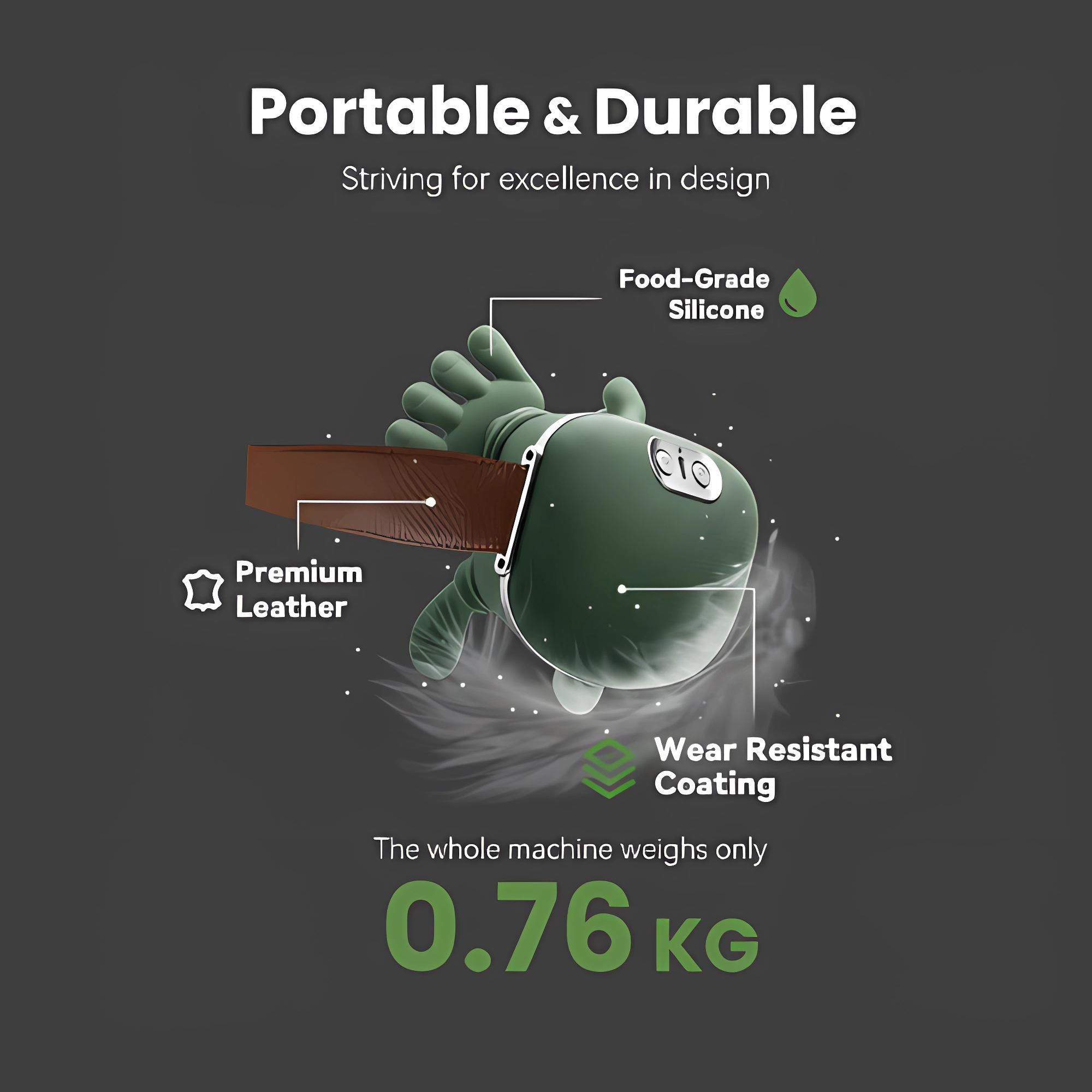 4D Ergonomic Multi-Node Massager