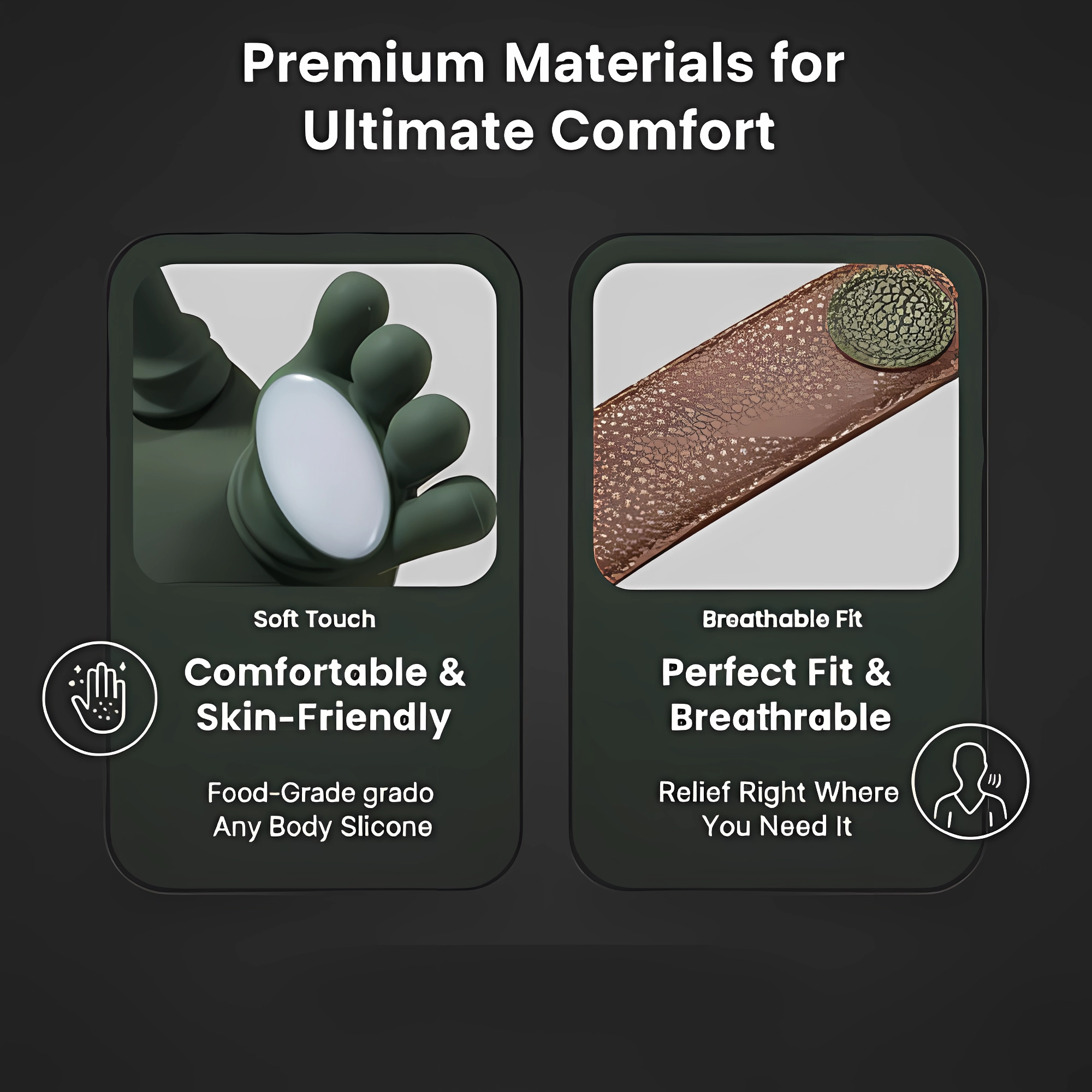 4D Ergonomic Multi-Node Massager